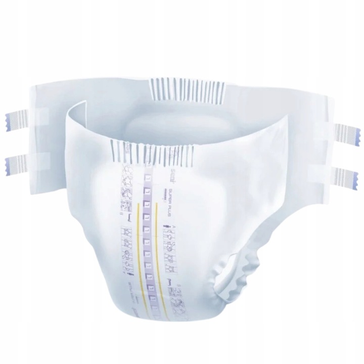 Super Seni Plus XL pieluchomajtki na rzepy dla dorosłych 30 szt.