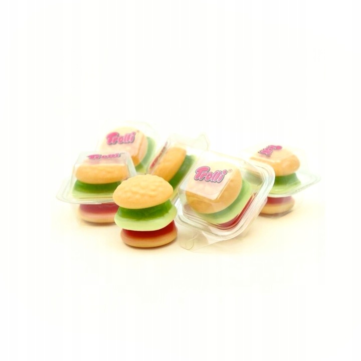 Żelki Trolli Burgery MINI hamburgery Burger 60szt