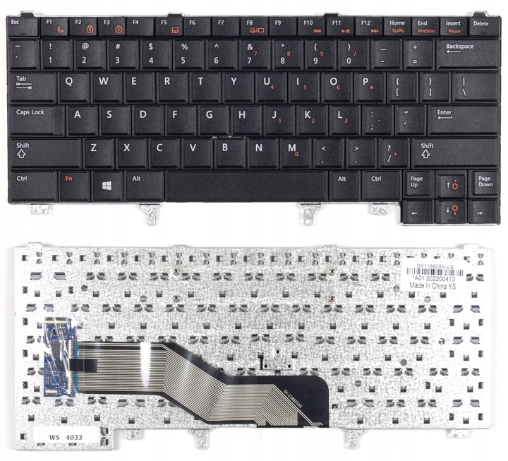 Klawiatura DELL LATITUDE E6320 E6330 E5320 E5420 E5430 E5520 E6220 US