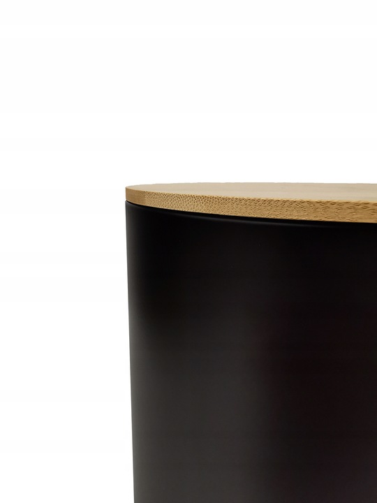 CHLEBAK POJEMNIK NA PIECZYWO Z POKRYWĄ DESKĄ DO KROJENIA CZARNY CH01