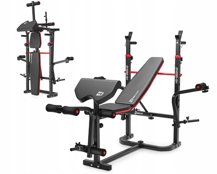 Ławka treningowa regulowana składana modlitewnik mocne stojaki wytrzymała