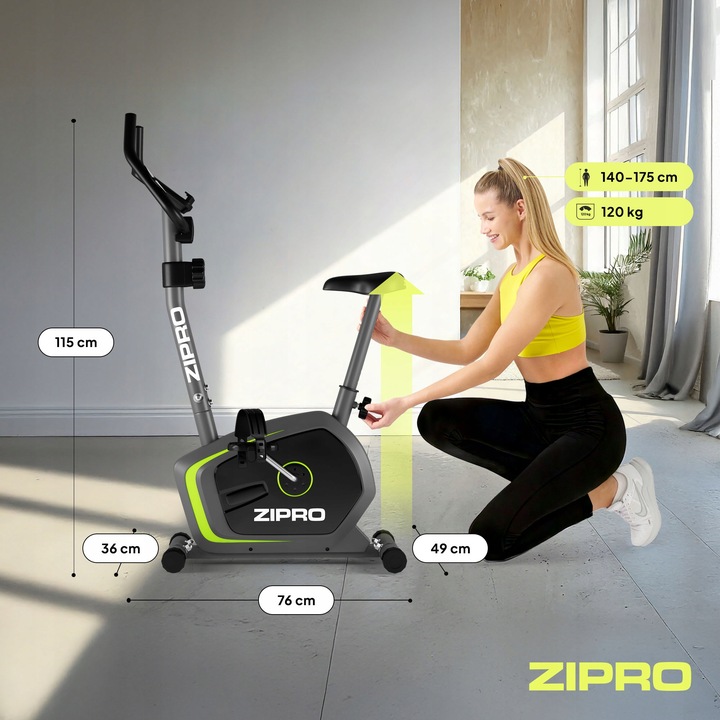 ROWEREK STACJONARNY rower treningowy Drift - Zipro