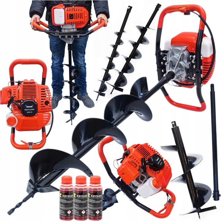 ŚWIDER SPALINOWY WIERTNICA GLEBOWA DO GLEBY 5,2KM 3 WIERTŁA 10/15/20