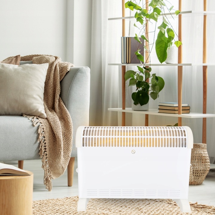 Grzejnik elektryczny Konwektorowy 2000W Kaloryfer Termostat Energooszczędny