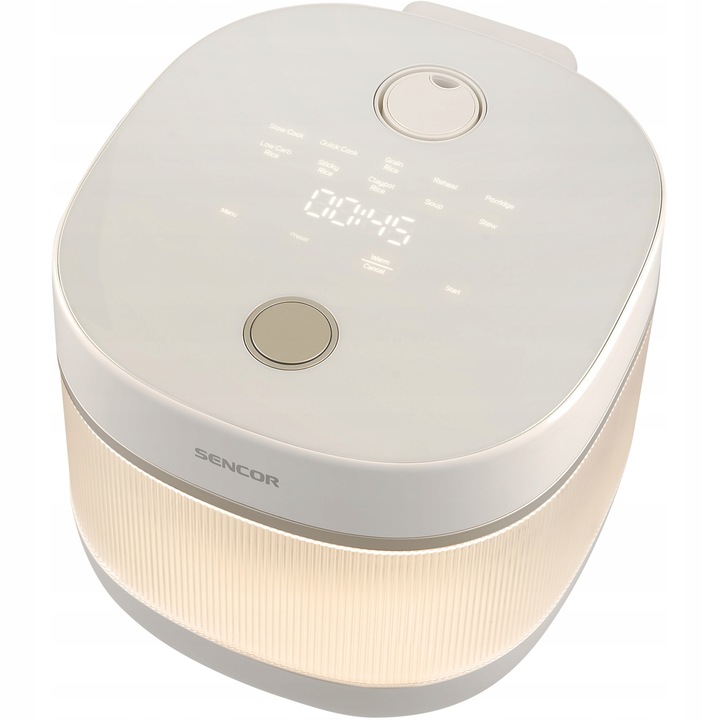 Ryżowar LOW CARB 10 FUNKCJI 2L Dotykowy Ekran 500W Sencor SRM 2000WH