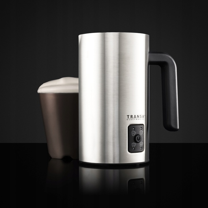 Spieniacz do mleka z PODGRZEWACZEM 2 MIESZADEŁKA 4 TRYBY SPIENIANIA