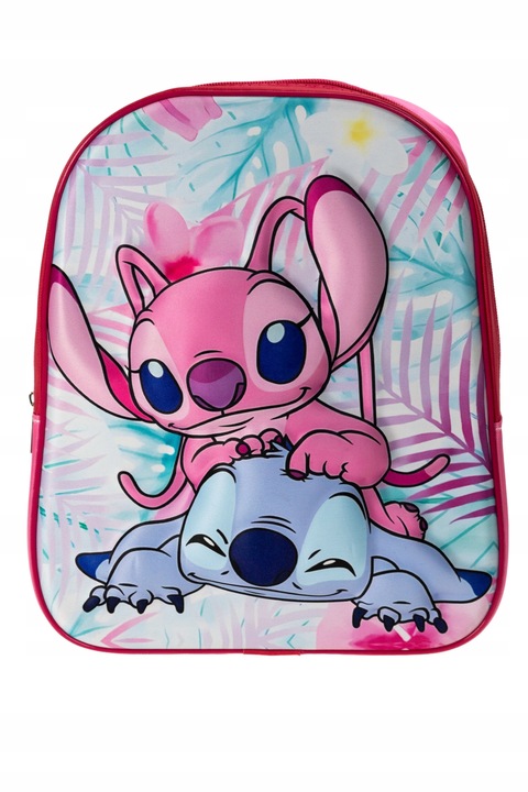 PLECAK 7L SZKOLNY PRZEDSZKOLNY LILO STICH różowy DO przedszkola dla dzieci