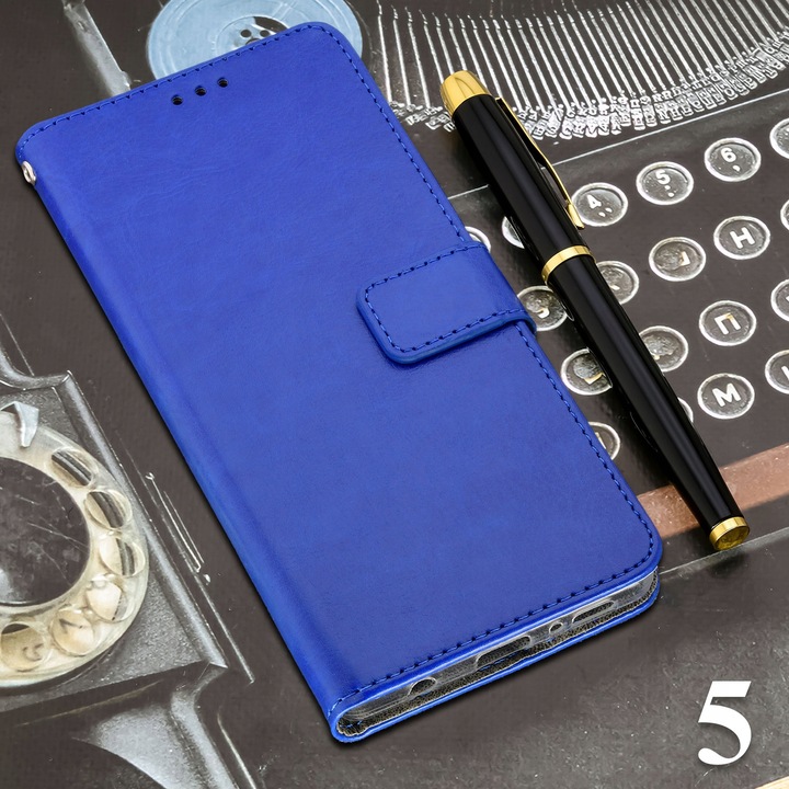 Etui do Infinix Smart 8 / Hot 40i Portfel Vintage Book Case Kolory + SZKŁO