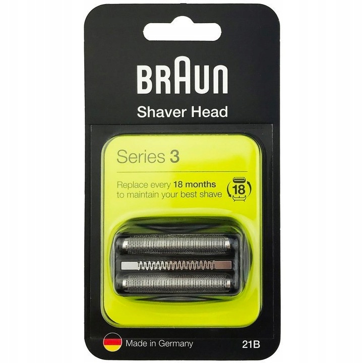 Braun 21B głowica folia ostrza SERIES 3 32B/32S ORYGINAŁ