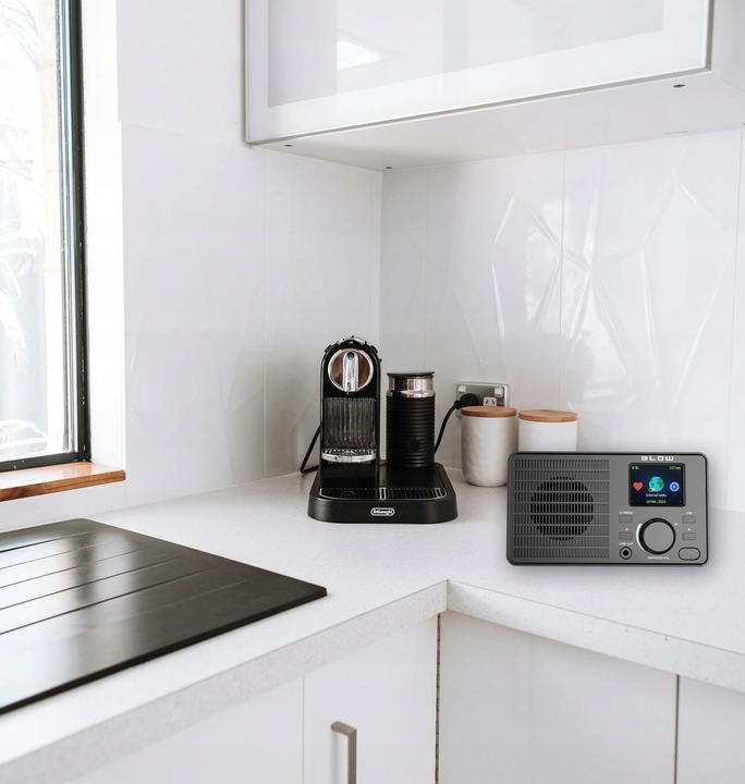 RADIO INTERNETOWE KUCHENNE SIECIOWE FM BLUETOOTH WIFI LCD RDS ALARM