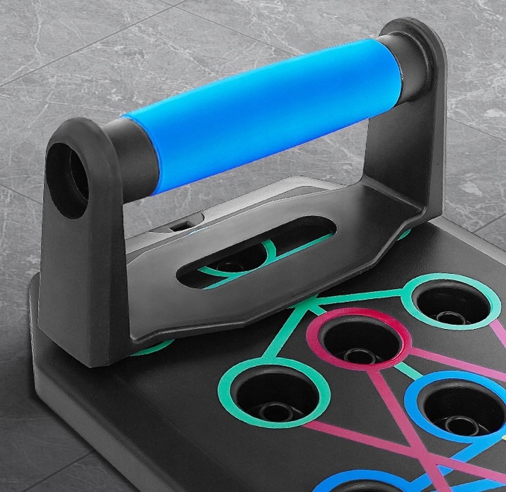 DESKA DO POMPEK PLATFORMA DO ĆWICZEŃ UCHWYTY WIELOFUNKCYJNA PUSH UP