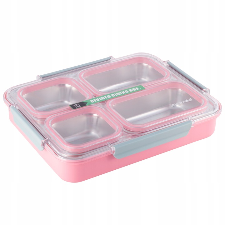 POJEMNIK OBIADOWY TERMOS NA ŻYWNOŚĆ OBIAD LUNCH BOX KAMILLE