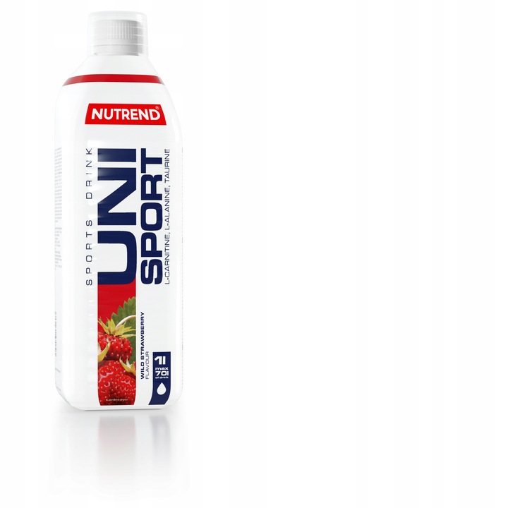 IZOTONIK NUTREND UNISPORT 1000ML POZIOMKA NAPÓJ SPORTOWY TAURYNA L-ALANINA