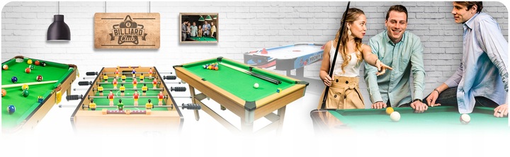ZESTAW BILARDOWY MINI STÓŁ DO BILARDA BILARD DLA DZIECI DUŻY 4FT NEO-SPORT