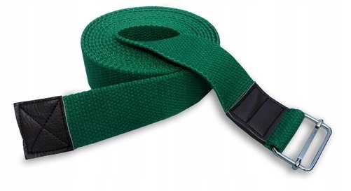 Pasek, pas profesjonalny do jogi, bawełna ZL