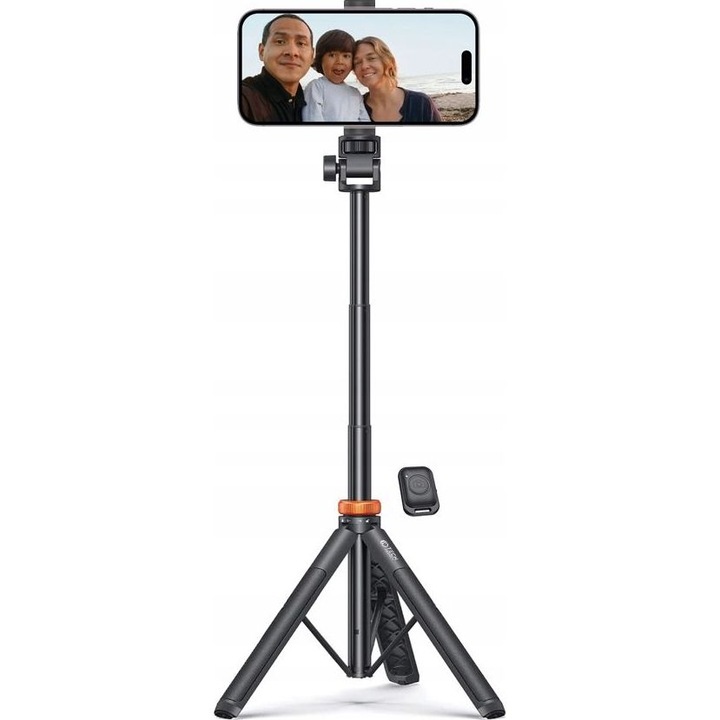 Kijek do selfie stick Tech-Protect statyw + pilot do rolek kijek na telefon