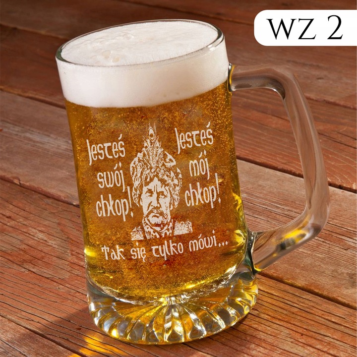 KUFEL DO PIWA JESTEŚ SWÓJ CHŁOP MÓJ CHŁOP JAN PAWEŁ 1670 NA DZIEŃ CHŁOPAKA
