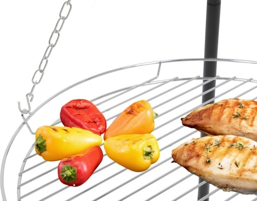 GRILL WISZĄCY OGRODOWY PALENISKO TRÓJNÓG OGNISKO