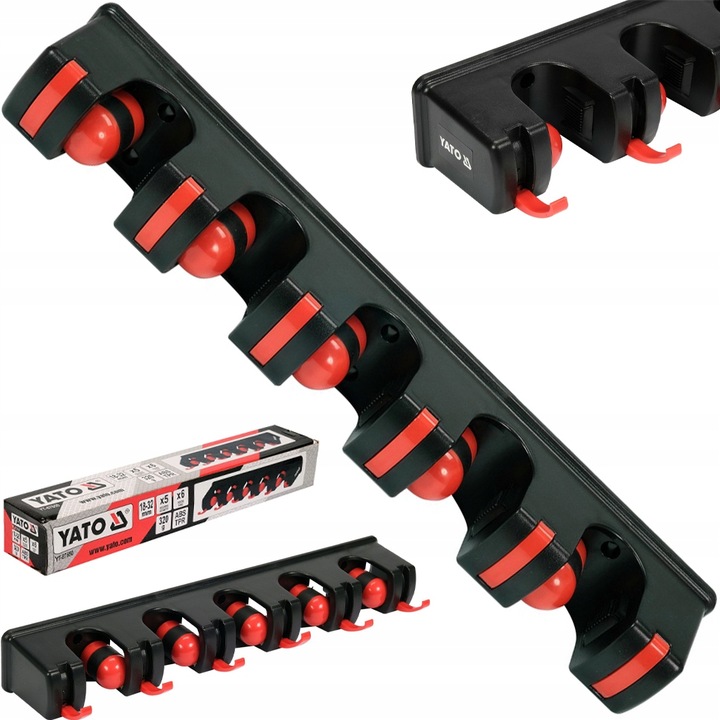 WIESZAK UCHWYT NARZEDZIA MIOTŁY MOP GRABIE ŁOPATY