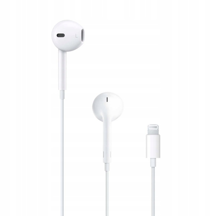 ORYGINALNE SŁUCHAWKI APPLE EARPODS LIGHTNING MMTN2ZM/A IPHONE XS 12 13 14