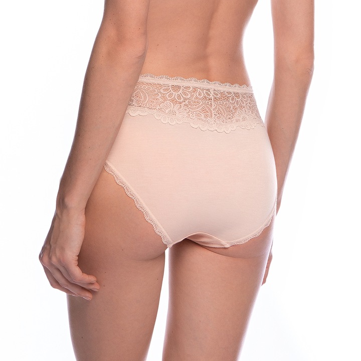 LAMA MAJTKI DAMSKIE Z WYSOKIM STANEM MODAL R. L