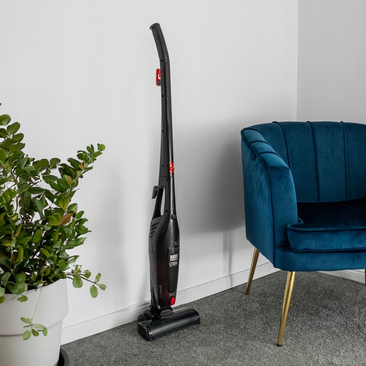 ODKURZACZ PIONOWY BEZWORKOWY Z TURBOSZCZOTKĄ + HEPA 950W CYKLONOWY