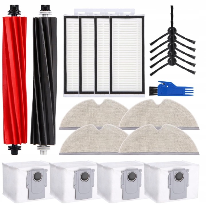 DUŻY ZESTAW do Roborock Q8 Max/ Max+ Q5 Pro/Pro+ worki mopy