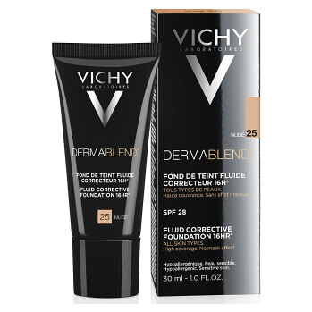 Vichy Dermablend Fluid 25 Nude SPF35 Podkład do Twarzy 30ml