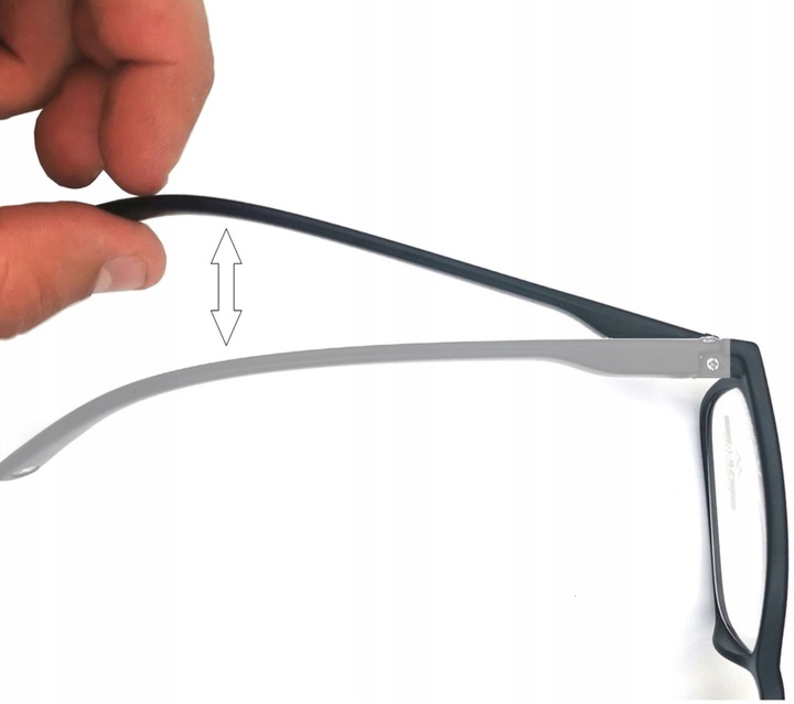 OKULARY DO CZYTANIA KOREKCYJNE PLUSY DO KOMPUTERA +1.0 ETUI OPRAWKI