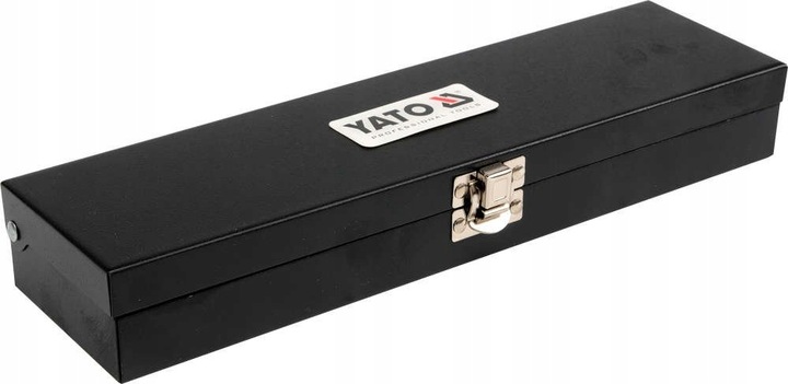 YATO NASADKI UDAROWE KLUCZE NASADOWE DŁUGIE 1/2'' 11el KUTE WALIZKA