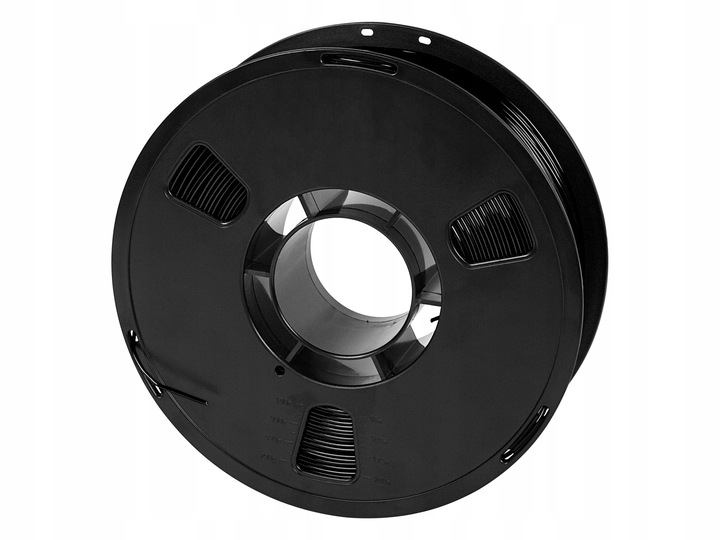 FILAMENT PLA 1,75mm CZARNY DRUK 3D 1KG 1,75 DO DŁUGOPISU DRUKARKI 3D