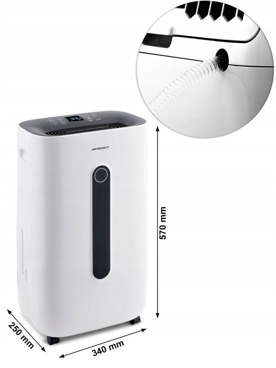 OSUSZACZ POWIETRZA KOMPRESOROWY POCHŁANIACZ WILGOCI 20l/24h HIGROSTAT