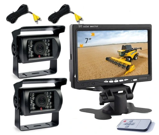 ZESTAW COFANIA Kamera z Monitorem 12/24V LCD 7