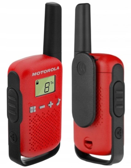 MOTOROLA T42 RADIOTELEFONY KRÓTKOFALÓWKI 2szt. 4km