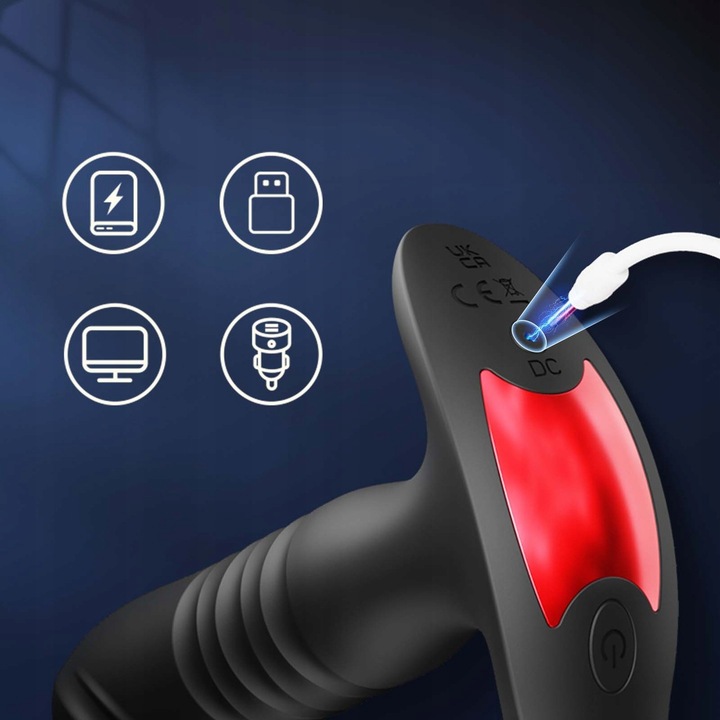 Zdalnie sterowany masażer prostaty z APP Sowiody