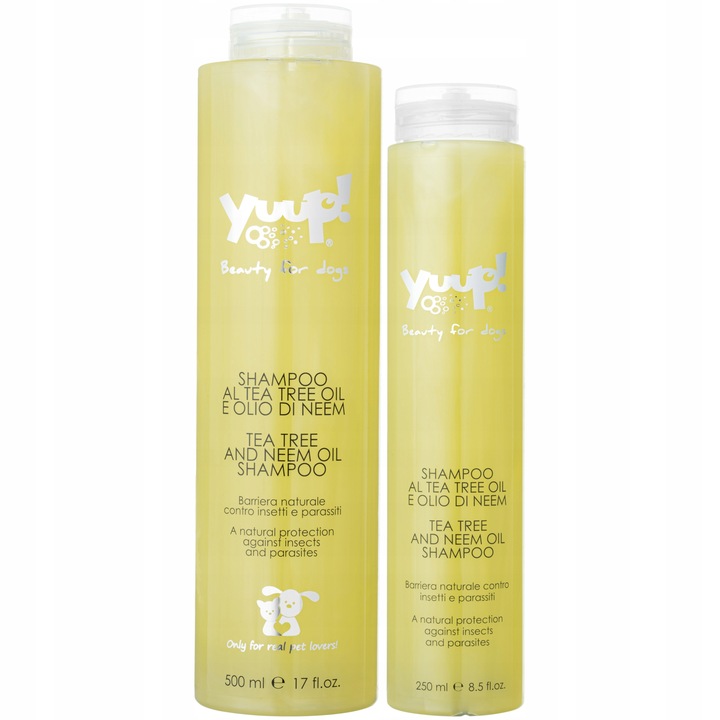 Yuup! Home Tea Tree szampon chroniący przed kleszczami i pchłami 250ml