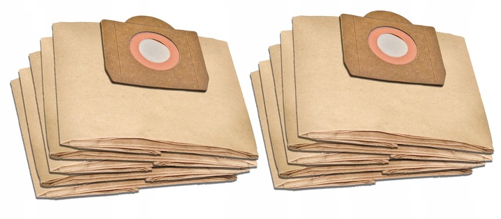 10x Worki do odkurzacza KARCHER WD3 KWD3 SE 4001 papierowe z filtrem