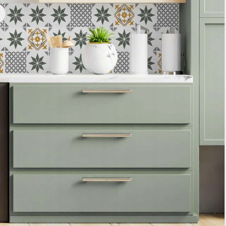 Okleina Meblowa Samoprzylepna Matowa Szałwiowa Zieleń (Sage Green)