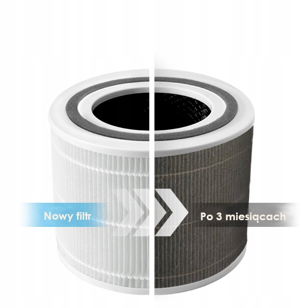 Oczyszczacz powietrza Levoit Core 300 HEPA alergia dym mocny cichy 40