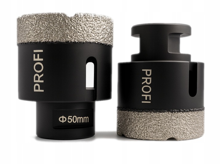 OTWORNICE DIAMENTOWE KORONKI DO GRESU PŁYTEK SPIEKÓW PROFI XBLACK