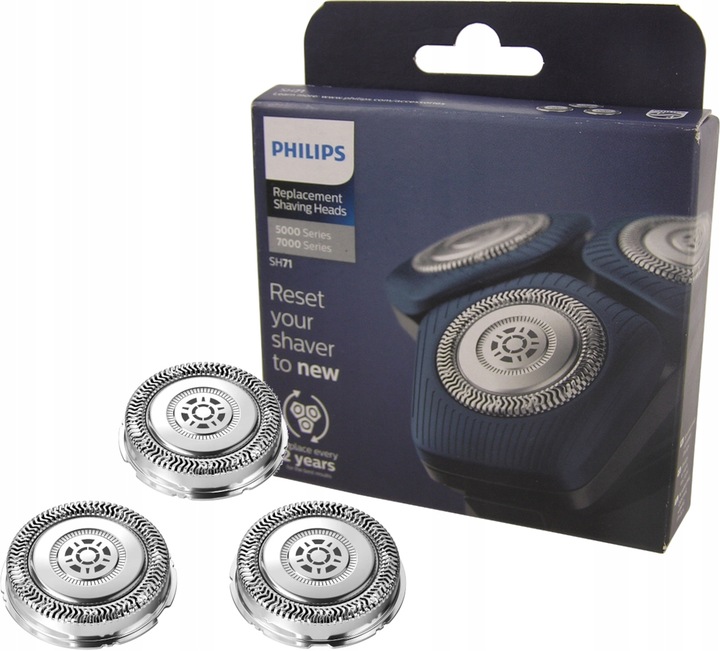 OSTRZA DO GOLARKI PHILIPS SH71/50 Shaver Series 5000 i 7000 3 szt.