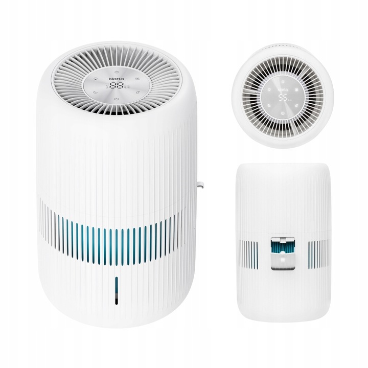 Nawilżacz ewaporacyjny Klarta Humea Grande WiFi White LED 80m² 600