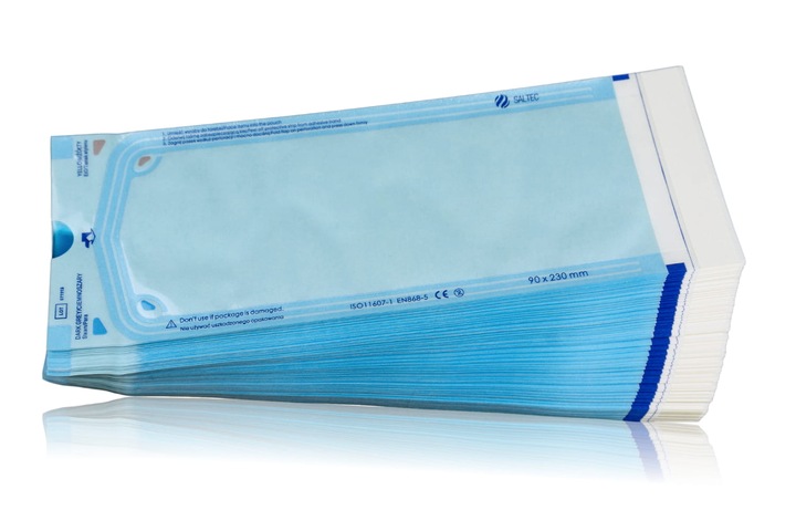 TOREBKI DO STERYLIZACJI 90x230 MM DO AUTOKLAWU SAMOPRZYLEPNE 200 SZTUK