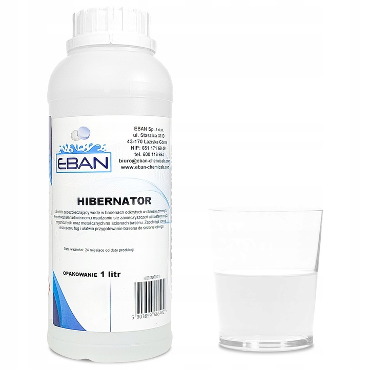 ŚRODEK do ZIMOWANIA BASENU HIBERNATOR do basenu na ZIMĘ ZIMOWA CHEMIA