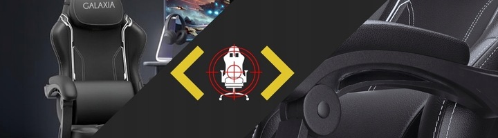 FOTEL GAMINGOWY BIUROWY Obrotowy Kubełkowy Krzesło Gamingowe Z Podnóżkiem