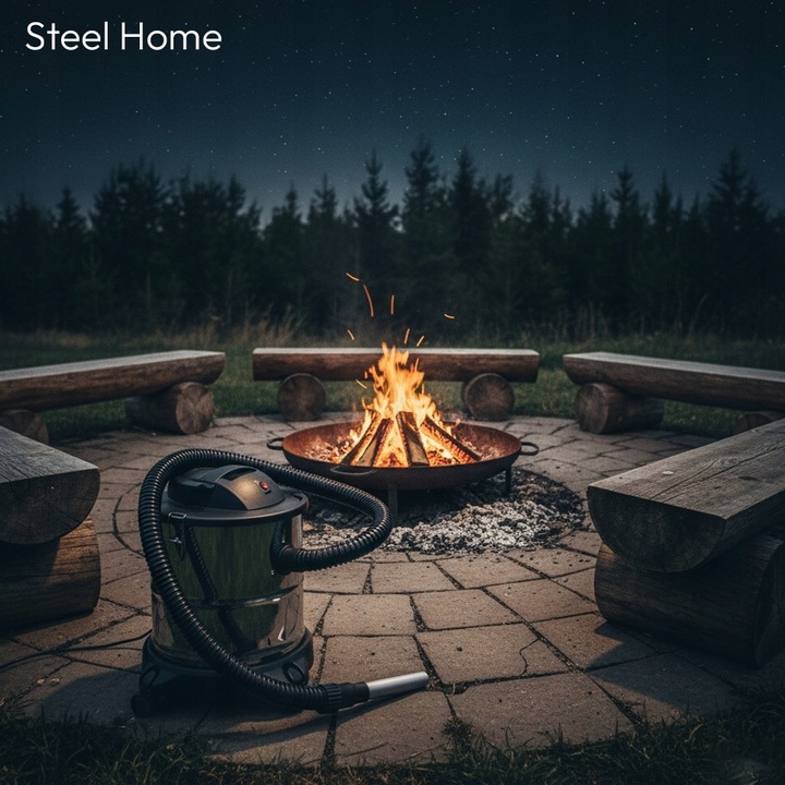 ODKURZACZ PRZEMYSŁOWY DO POPIOŁU PIECA KOMINKA 20L HEPA 2200W +