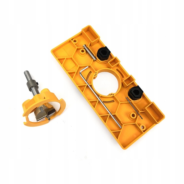 SZABLON DO WIERCENIA OTWORÓW POD ZAWIASY KIELICHOWE WYCINAK OTWORÓW 15