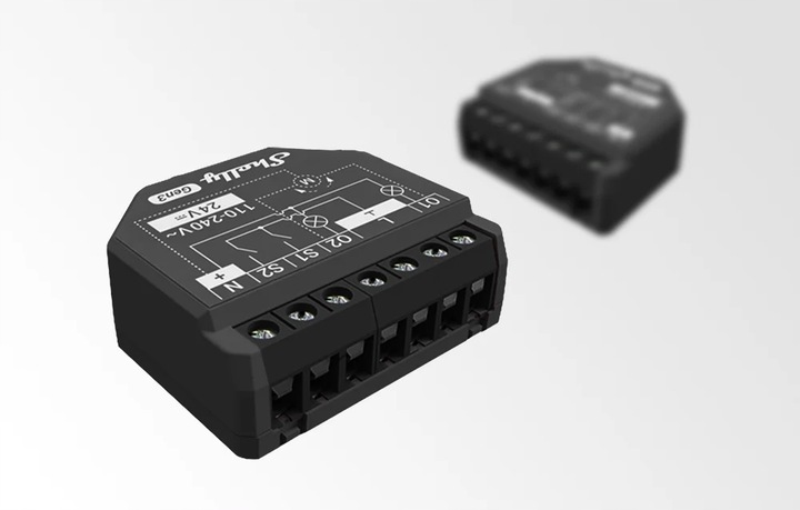 SHELLY1 2PM GEN3 INTELIGENTNY STEROWNIK OŚWIETLENIA ZDALNE STEROWANIE