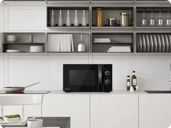 KUCHENKA MIKROFALOWA TOSHIBA MWP-MM20P | MIKROFALÓWKA |700W| CZARNA