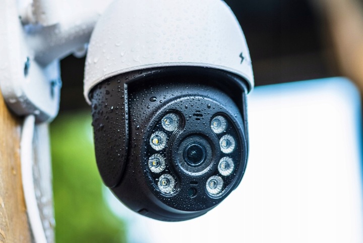 KAMERA ZEWNĘTRZNA OBROTOWA IP WIFI 8MPX 4K ULTRA HD 4x ZOOM DO MONITORINGU
